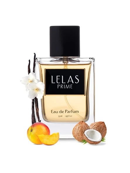 LELAS Prime 254 Cennet Kadın Parfüm EDP 55 ML – Oryantal Vanilya Kalıcı Koku ürün görseli 1