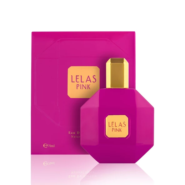 LELAS Color 801 Pink Kadın Parfüm EDP 70 ML – Amber Çiçeksi Şipre Kalıcı Koku ürün görseli 1