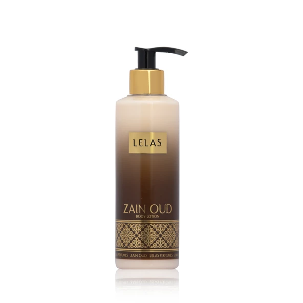LELAS Zain Oud Unisex Vücut Losyonu 250 ML – Oryantal Baharatlı Nemlendirici Vücut Kremi – 1183 ürün görseli 1