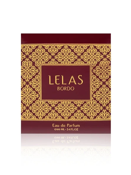 LELAS Fur 1446 Bordo Kadın Erkek Parfüm EDP 100 ML – Oryantal Çiçeksi Kalıcı Niş Koku ürün görseli 1