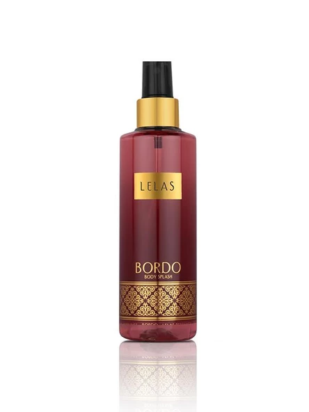 LELAS Bordo Kadın Vücut Spreyi 250 ML – Oryantal Çiçeksi Vücut Koku Spreyi – 1189 ürün görseli 1