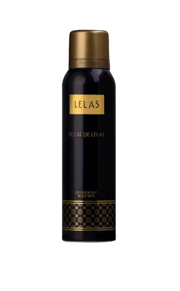 LELAS Eclat De LELAS Unisex Deodorant 150 ML – Çiçeksi Amber Parfümlü Koku Spreyi – 1144 ürün görseli 1