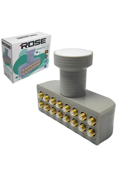 Rose 16 lı Lnb Xexadecimal 0.1DB 4K Rose RLE-1600 ürün görseli 1
