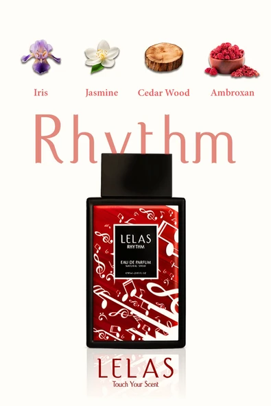 LELAS 808 Rhythm Erkek Parfüm EDP 85 ML – Oryantal Kalıcı Niş Koku - Resim 2