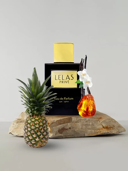 LELAS Prive 1601 Joya Unisex Parfüm EDP 55 ML – Amber Odunsu Kalıcı Koku ürün görseli 1