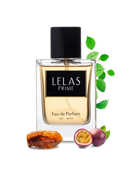 LELAS Prime 3 Wonderful Erkek Parfüm EDP 55 ML – Amber Odunsu Kalıcı Koku ürün görseli 1