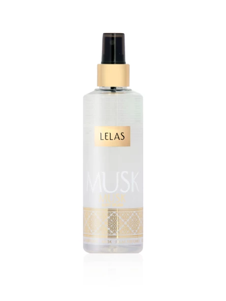 LELAS Musk Unisex Vücut Spreyi 250 ML – Oryantal Baharatlı Vücut Koku Spreyi – 1182 ürün görseli 1