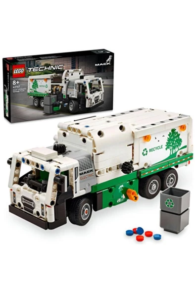 LEGO ® Technic Mack® LR Electric Çöp Kamyonu 42167 - Yaratıcı Oyuncak Model Yapım Seti (503 Parça) ürün görseli 1