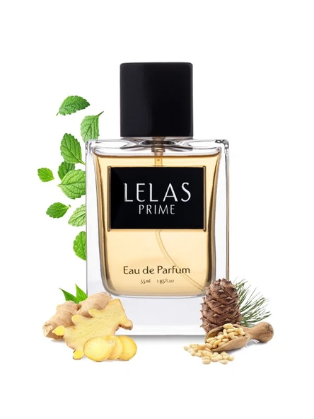 LELAS Prime 21 Eloquence Erkek Parfüm EDP 55 ML – Aromatik Narenciyeli Kalıcı Koku ürün görseli 1