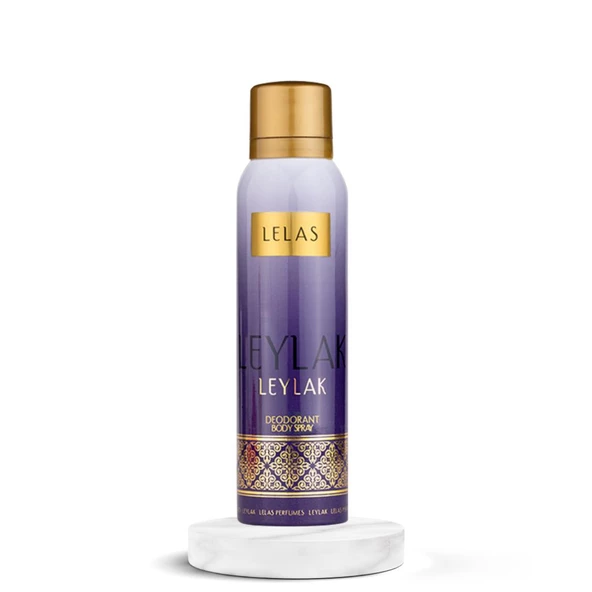 LELAS Leylak Unisex Deodorant 150 ML – Amber Çiçeksi Parfümlü Koku Spreyi – 1915 ürün görseli 1