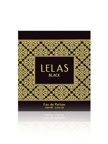 LELAS Fur 1443 Black Erkek Parfüm EDP 100 ML – Oryantal Fujer Kalıcı Niş Koku ürün görseli 1