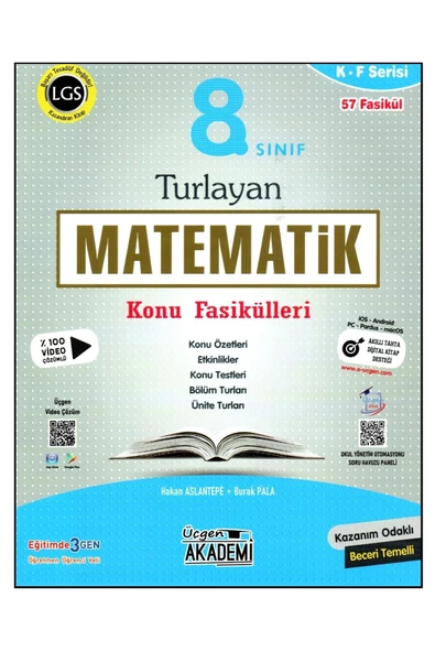 8. Sınıf Lgs Matematik Konu Fasikülleri ürün görseli 1