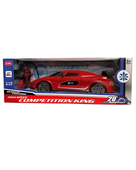 Ctoys Competition King 27 Mhz Full Fonksiyonlu Uzaktan Kumandalı Yarış Arabası YQ071 7A ürün görseli 1