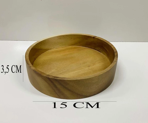 Akasya Sunumluk Kase 15 CM - Resim 2