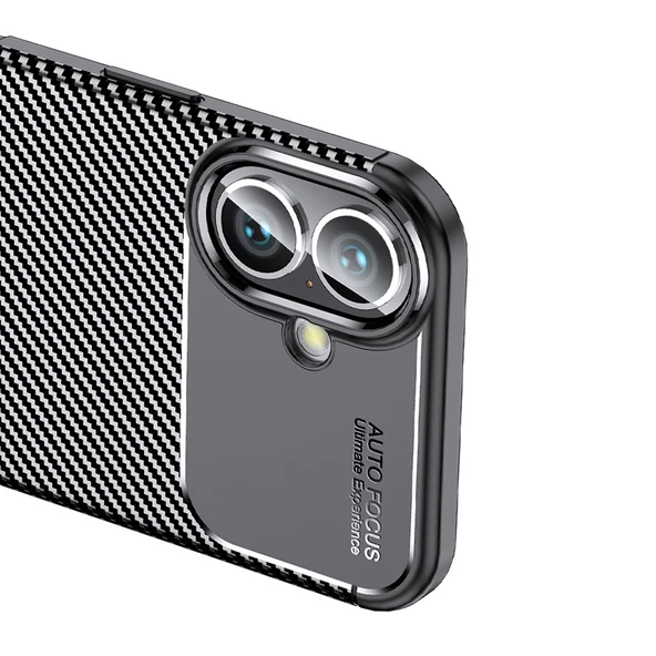 iPhone 16 Plus Kılıf Negro Silikon Kapak - Resim 6