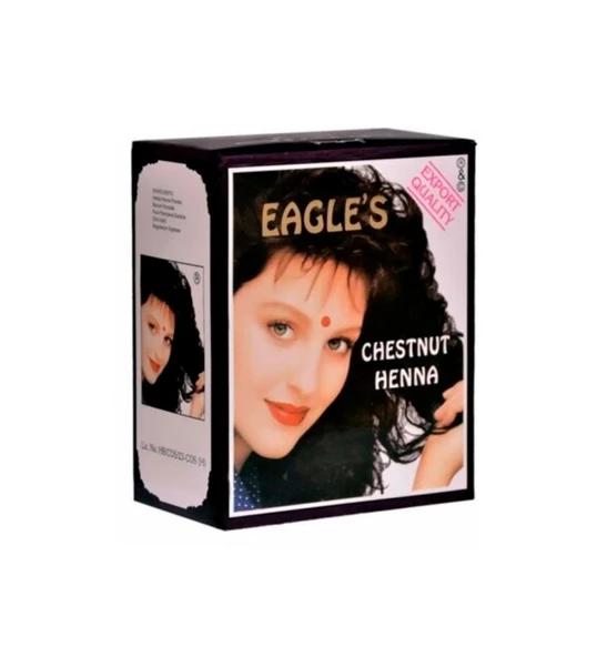Kestane Henna Hint Kınası 6'lı Paket Chestnut Henna ürün görseli 1