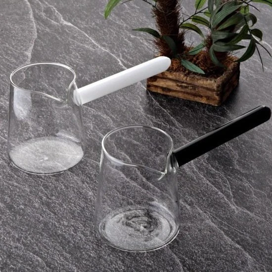 Arow Borosilikat Cam Cezve - 800 ML - PM-2713-B ürün görseli 1