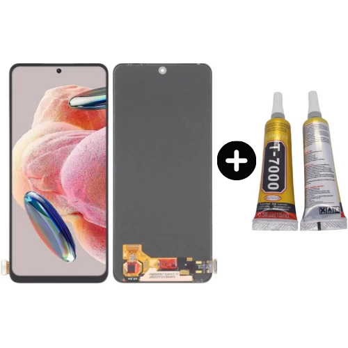 Xiaomi Redmi Note 12 4G Uyumlu OLED Lcd Ekran Dokunmatik + B7000 ürün görseli 1