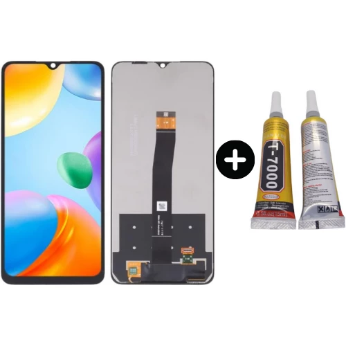 Xiaomi Redmi 10C Uyumlu Lcd Ekran Dokunmatik + B7000 ürün görseli 1