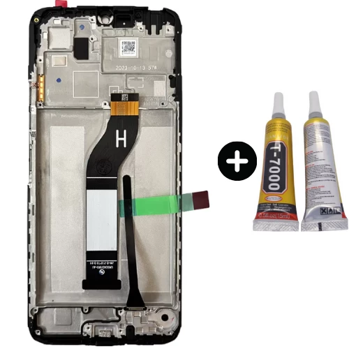 Xiaomi Redmi 13C Uyumlu Çıtalı A Kalite Lcd Ekran Dokunmatik + B7000 ürün görseli 1