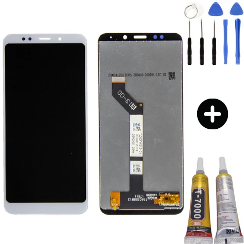 Xiaomi Redmi 5 Plus Uyumlu A Kalite Lcd Ekran Dokunmatik Beyaz + Montaj Seti ürün görseli 1