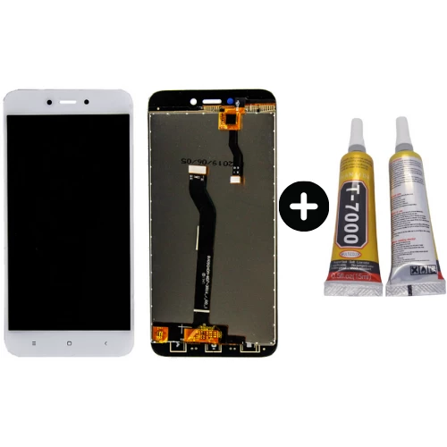 Xiaomi Redmi 5A Uyumlu OLED Lcd Ekran Dokunmatik Beyaz + B7000 ürün görseli 1