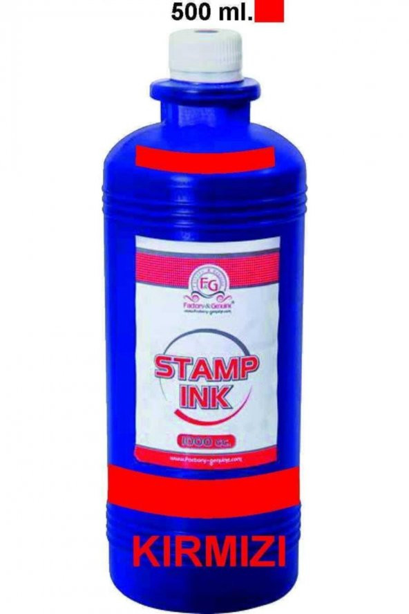 Factory Istampa Mürekkebi 500 ML Kırmızı ürün görseli 1