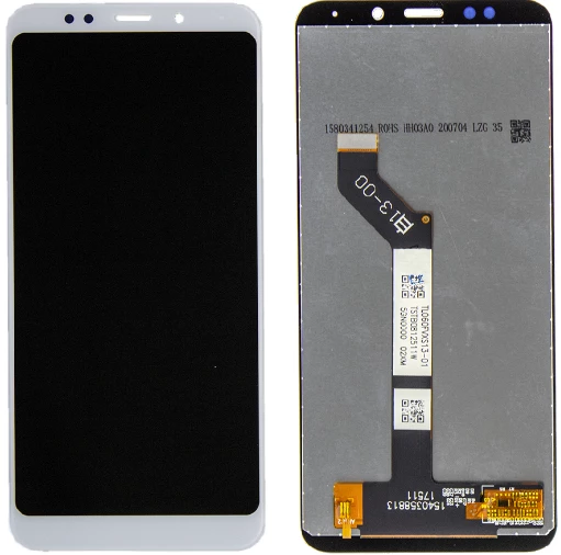 Xiaomi Redmi 5 Plus Uyumlu A Kalite Lcd Ekran Dokunmatik Beyaz ürün görseli 1