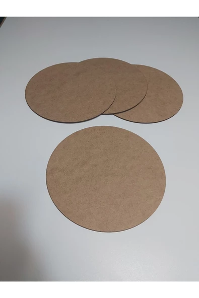 20 Cm Çap 12 Ad Supla Mfd Ahşap Drolit 2,7mm ( 3 Mm ) ürün görseli 1