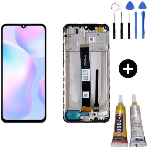 Xiaomi Redmi 9A Uyumlu Çıtalı Lcd Ekran Dokunmatik + Montaj Seti ürün görseli 1