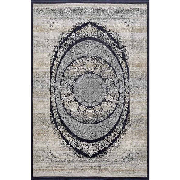 ARTEMİS BELLA 06470A LACİVERT BEJ HALI 160X230 ürün görseli 1