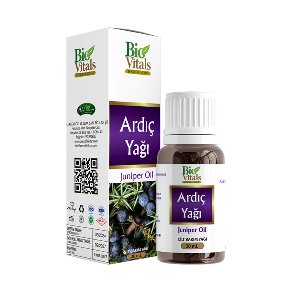 Bio Vitals Ardıç Yağı 20 ml ürün görseli 1