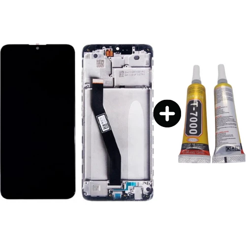 Xiaomi Redmi 8 Uyumlu Çıtalı OLED Lcd Ekran Dokunmatik + B7000 ürün görseli 1