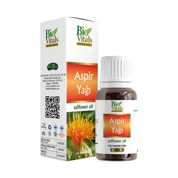 Bio Vitals Aspir Yağı 20 ml ürün görseli 1