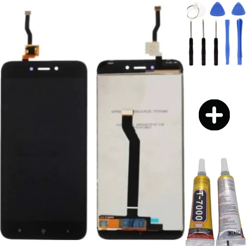Xiaomi Redmi Go Uyumlu A Kalite Lcd Ekran Dokunmatik Siyah + Montaj Seti ürün görseli 1