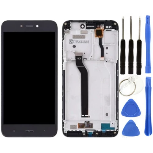 Xiaomi Redmi Go Uyumlu Çıtalı A Kalite Lcd Ekran Dokunmatik Siyah + Tamir Seti ürün görseli 1