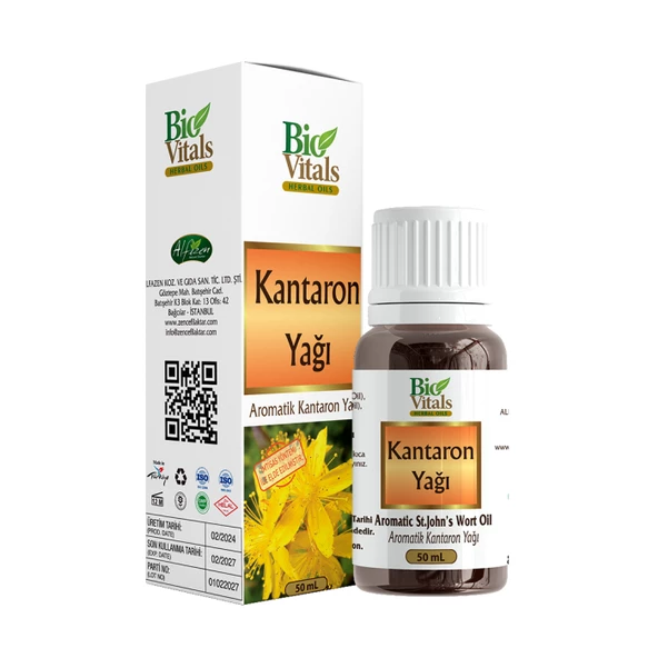 Bio Vitals Kantaron Yağı 50 ml ürün görseli 1