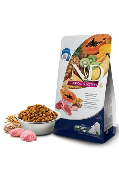 N&d Tropikal Yavru Kuzulu Köpek Maması 10 Kg ürün görseli 1