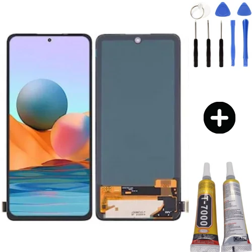 Xiaomi Redmi Note 10 Pro 4G Uyumlu OLED Lcd Ekran Dokunmatik + Montaj Seti ürün görseli 1