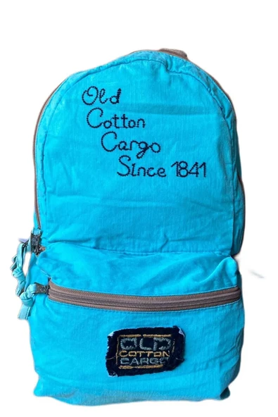 "Old Cotton Cargo 5107 Donny Bag: Pamuklu Kumaşlı Sırt Çantası" ürün görseli 1