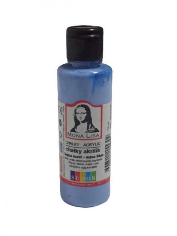MONA LISA AKRILIK BOYA 70 ml AQUA MAVI (SD170-07) ürün görseli 1