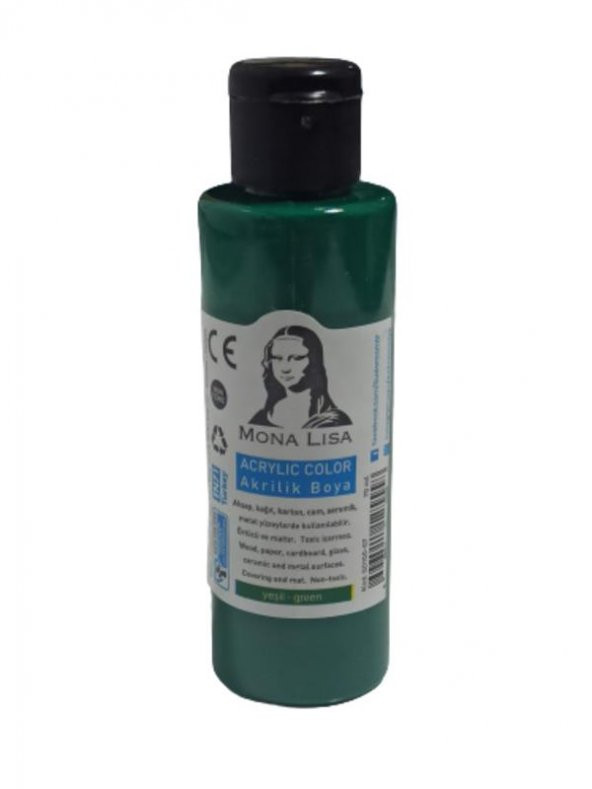 MONA LISA AKRILIK BOYA 70 ml KOYU YESIL (SD150-07) ürün görseli 1