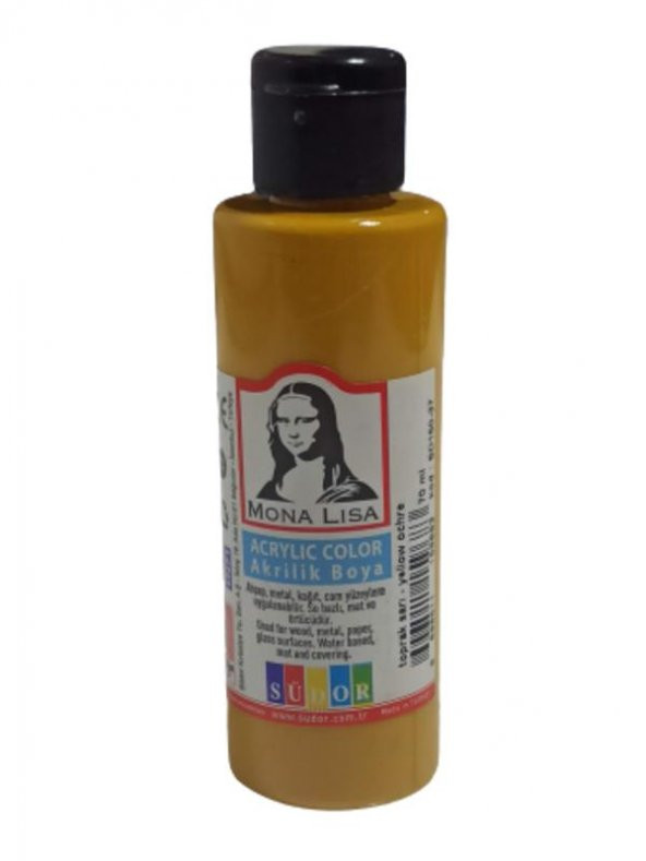 MONA LISA AKRILIK BOYA 70ml TOPRAK SARI (SD150-37) ürün görseli 1