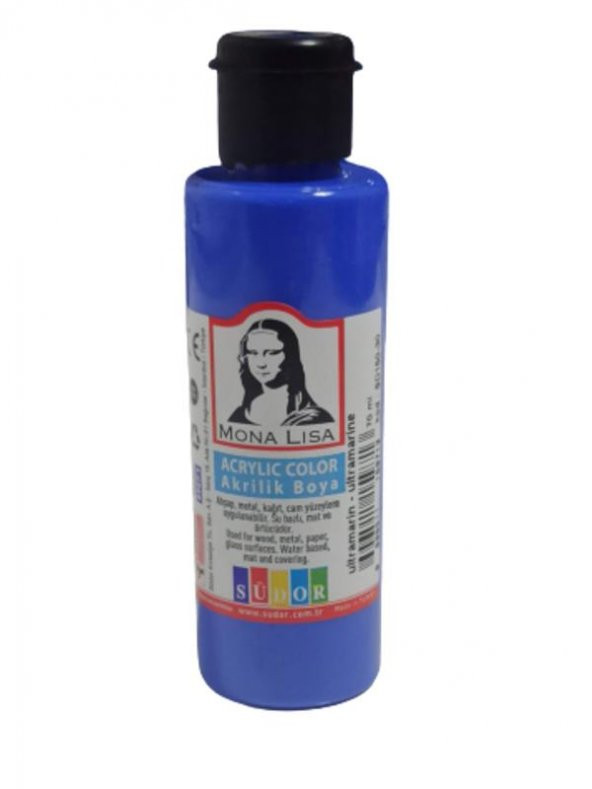 MONA LISA AKRILIK BOYA 70 ml ULTRAMARIN (SD150-30) ürün görseli 1