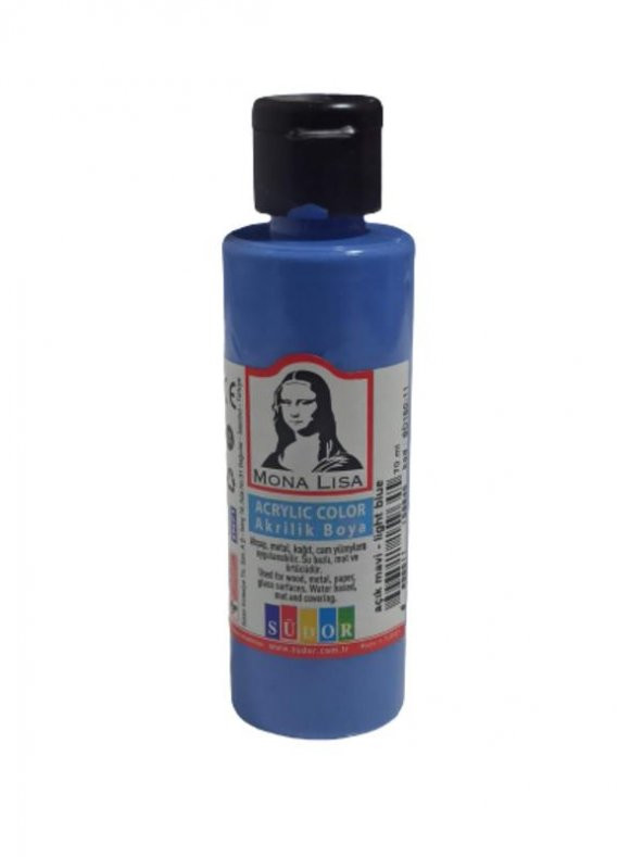 MONA LISA AKRILIK BOYA 70 ml ACIK MAVI (SD150-11) ürün görseli 1
