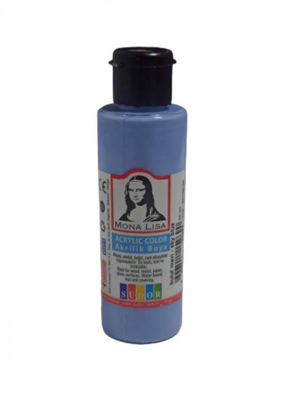 MONA LISA AKRILIK BOYA 70 ml BULUT MAVI (SD150-25) ürün görseli 1