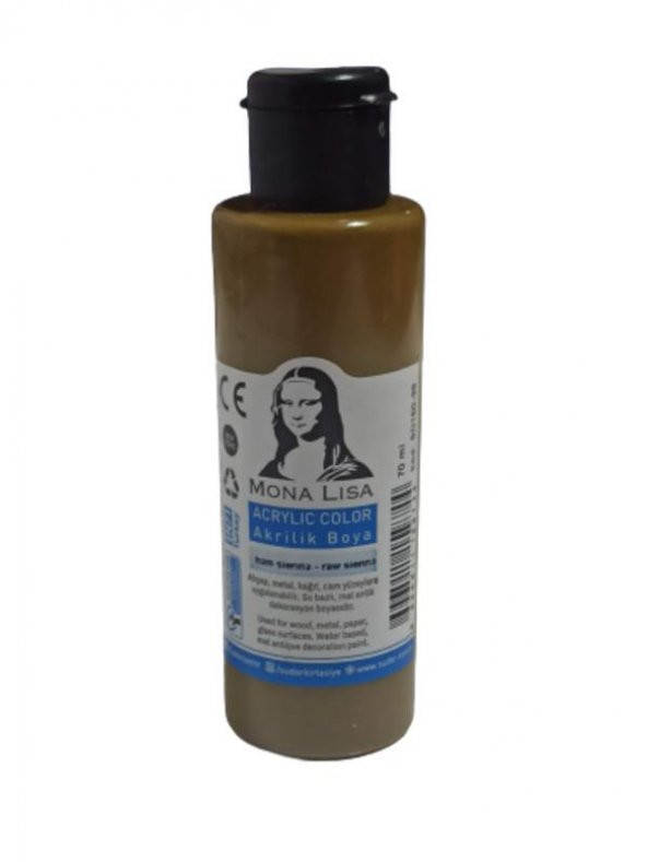 MONA LISA AKRILIK BOYA 70 ml HAM SIENNA (SD150-38) ürün görseli 1
