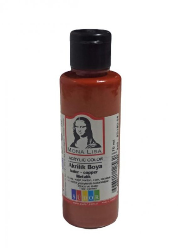 MONA LISA AKRILIK BOYA 70 ml BAKIR (SD170-04) ürün görseli 1
