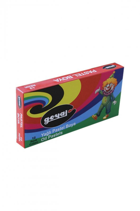 Goyal Pastel Boya Karton 12 Renk Köşeli PTL-112 ürün görseli 1