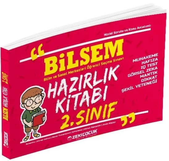 2. Sınıf Bilsem Hazırlık Kitabı Zeki Çocuk ürün görseli 1